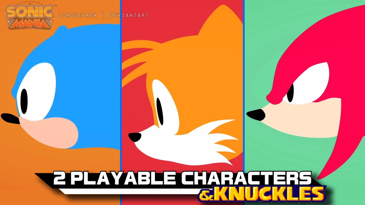 Sonic Mania personajes jugables