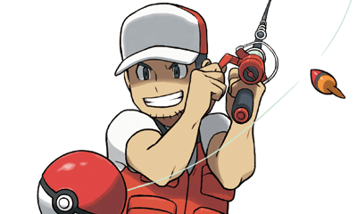 Pescando en Pokémon
