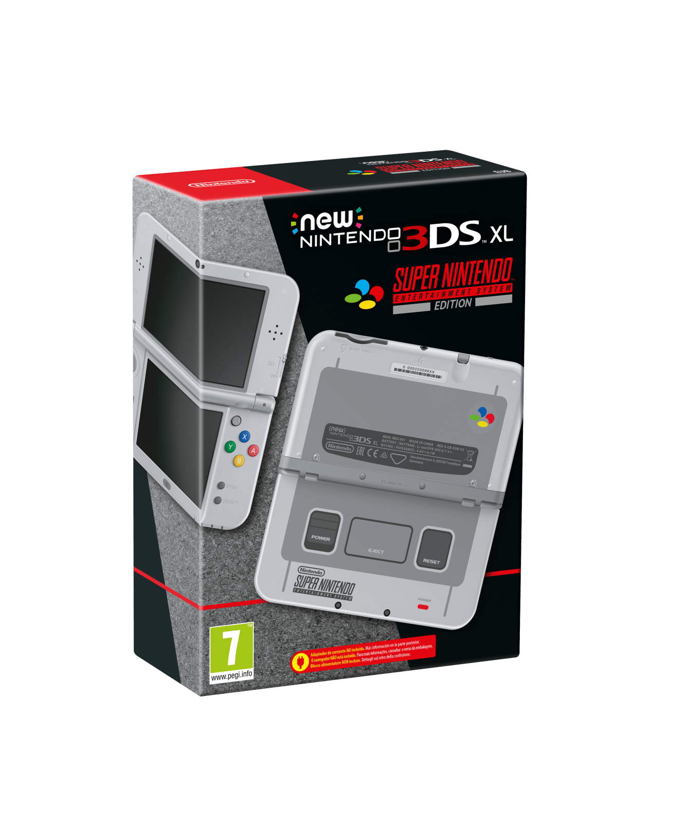 New Nintendo 3DS XL edición SNES